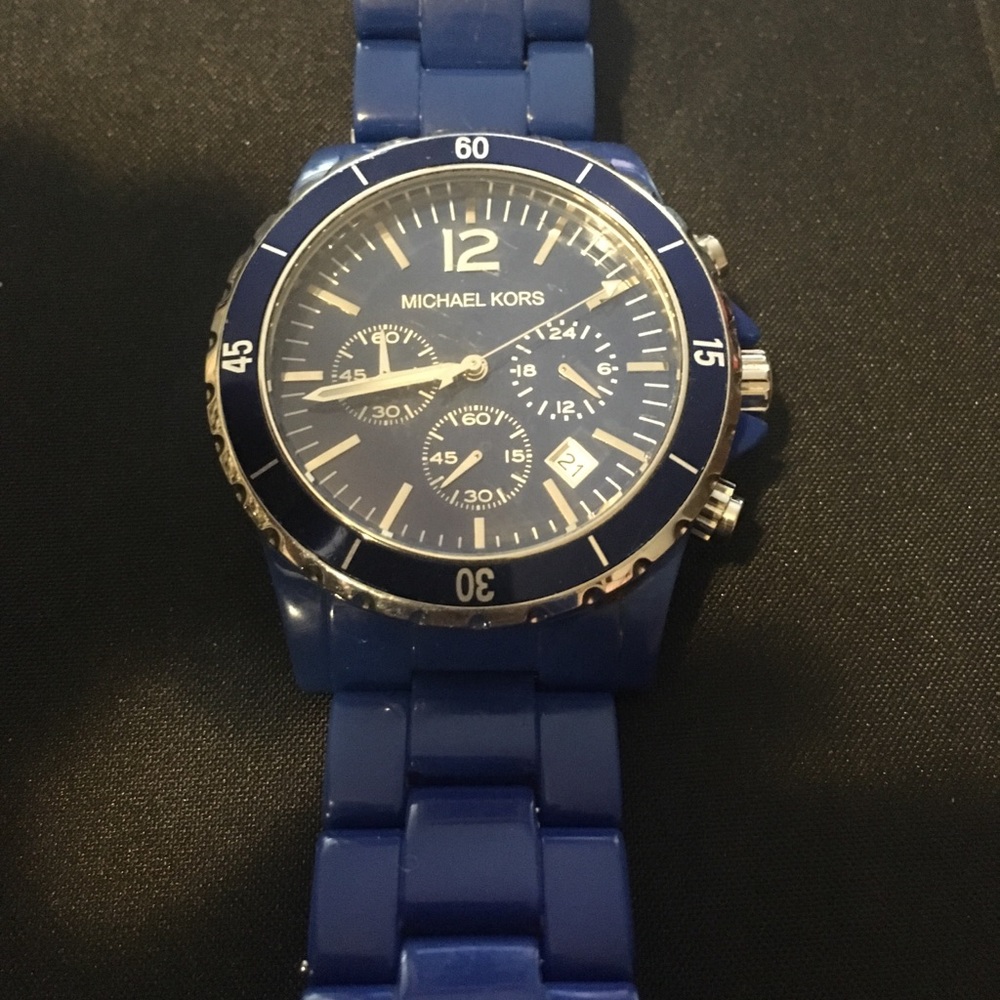 MICHAEL KORS WATCH BLUE